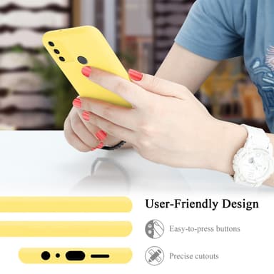 Honor 9A Suojakuori Kotelo Case (Keltainen)