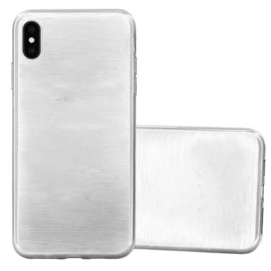 iPhone XS MAX Suojakuori Kotelo (Hopea)