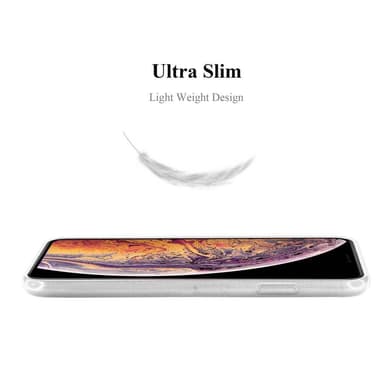 iPhone XS MAX Suojakuori Kotelo (Hopea)