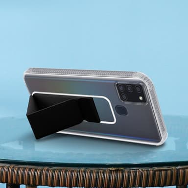 Samsung Galaxy A21s Suojakuori Kotelo (Musta)