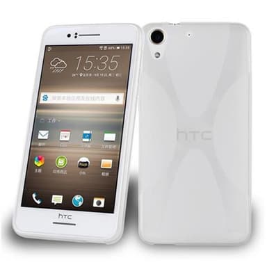 HTC Desire 728 Suojakuori Cover (Läpinäkyvä)
