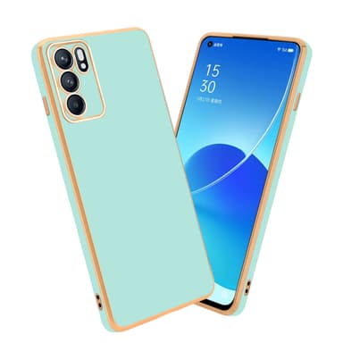Oppo Reno6 5G Suojakuori Case Cover (Green)