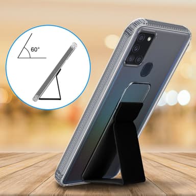 Samsung Galaxy A21s Suojakuori Kotelo (Musta)