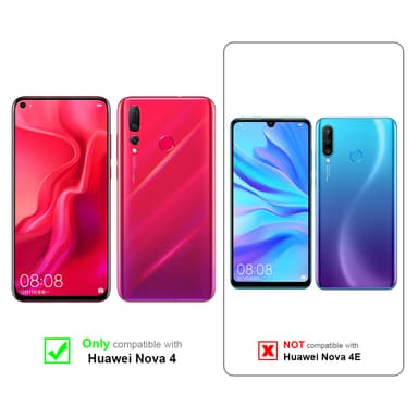 Huawei NOVA 4 Suojakuori Universaali (Musta)