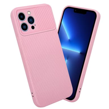 iPhone 13 PRO MAX Suojakuori Kotelo (Vaaleanpunainen)