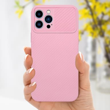 iPhone 13 PRO MAX Suojakuori Kotelo (Vaaleanpunainen)