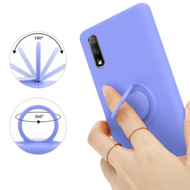 Honor 9X Suojakuori Case Kotelo (Violetti)