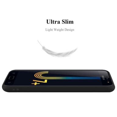 Suojakuori Samsung Galaxy J7 PLUS / C8 Kotelo (Musta)