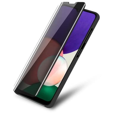 Suojakuori Samsung Galaxy A22 5G Lompakkokotelo (Musta)