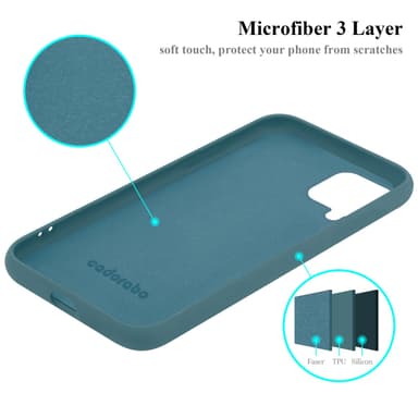 Samsung Galaxy A12 / M12 Suojakuori Kotelo Case Cover