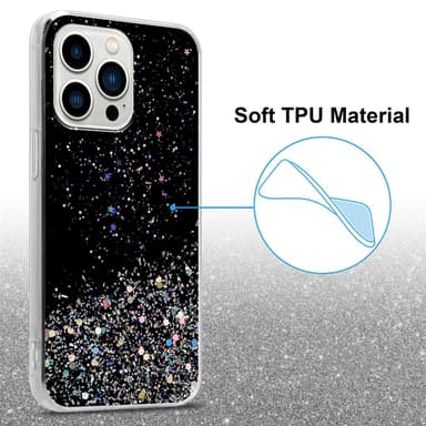 iPhone 13 PRO MAX Suojakuori Kotelo (Musta)
