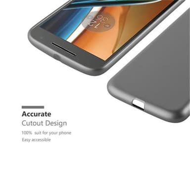 Motorola MOTO G4 / G4 PLUS Suojakuori Kotelo (harmaa)
