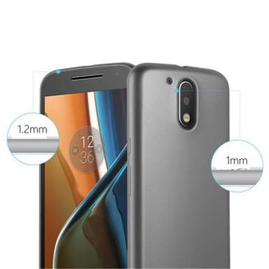 Motorola MOTO G4 / G4 PLUS Suojakuori Kotelo (harmaa)