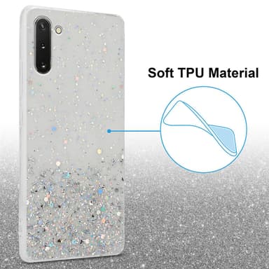 Samsung Galaxy NOTE 10 Suojakuori Kotelo (Läpinäkyvä)
