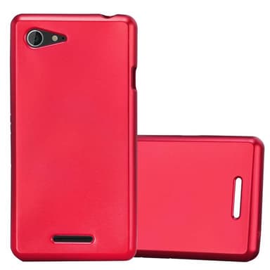 Sony Xperia E3 Suojakuori Kotelo (Punainen)
