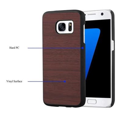 Samsung Galaxy S7 Suojakuori Kotelo (Ruskea)