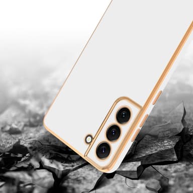 Samsung Galaxy S21 5G Suojakuori Cover (Valkoinen)