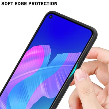 Suojakuori Huawei P40 LITE E Kotelo (Musta)