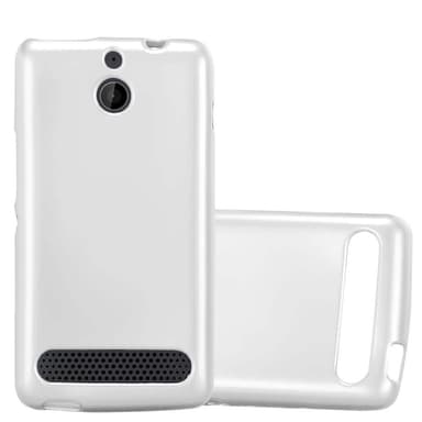 Sony Xperia E1 Suojakuori Kotelo (Hopea)