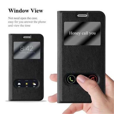 Lompakkokotelo Samsung Galaxy J7 2016 Case (Musta)