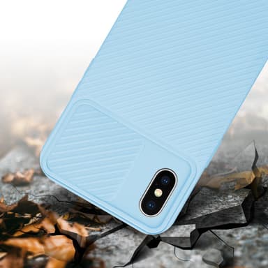 iPhone X / XS Suojakuori Kotelo (Sininen)