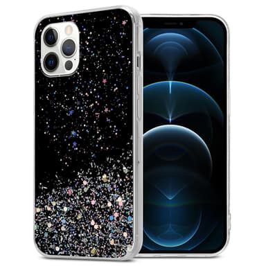 iPhone 12 PRO MAX Suojakuori Kotelo (Musta)