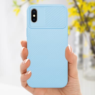 iPhone X / XS Suojakuori Kotelo (Sininen)