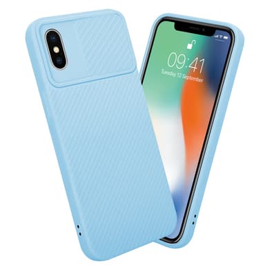 iPhone X / XS Suojakuori Kotelo (Sininen)