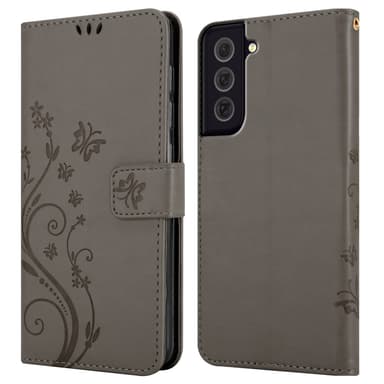 Samsung Galaxy S22 Suojakuori Lompakkokotelo (harmaa)