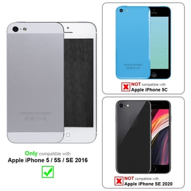 iPhone 5 / 5S / SE 2016 Suojakuori Kotelo