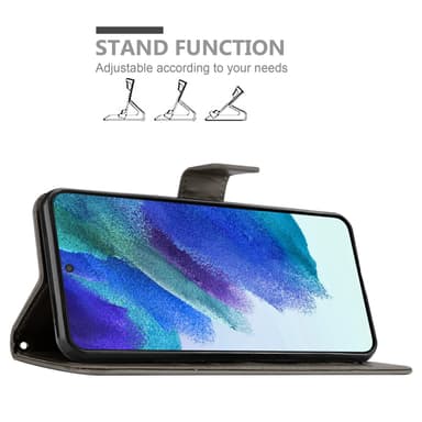 Samsung Galaxy S22 Suojakuori Lompakkokotelo (harmaa)