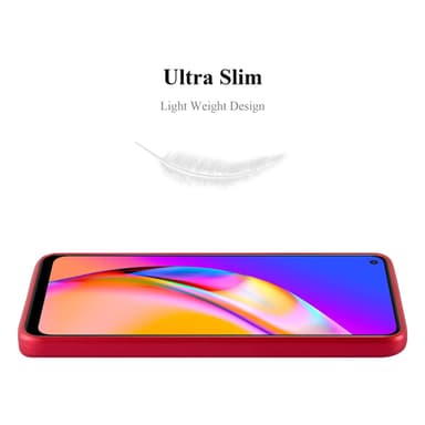 Oppo A94 5G Suojakuori Kotelo (Punainen)