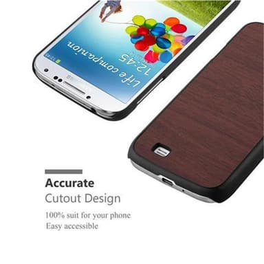Samsung Galaxy S4 Suojakuori Kotelo (Ruskea)