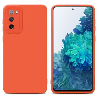 Samsung Galaxy S20 FE Suojakuori Kotelo (Oranssi)