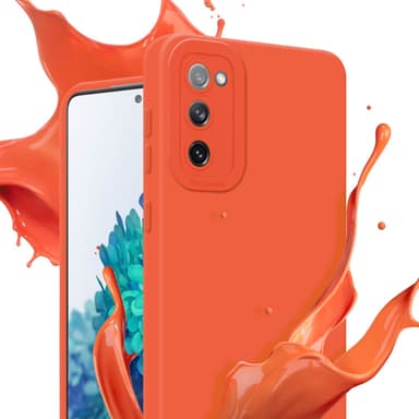 Samsung Galaxy S20 FE Suojakuori Kotelo (Oranssi)