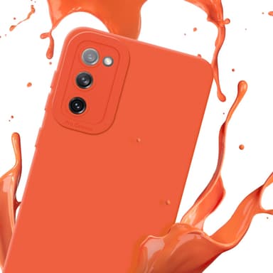 Samsung Galaxy S20 FE Suojakuori Kotelo (Oranssi)