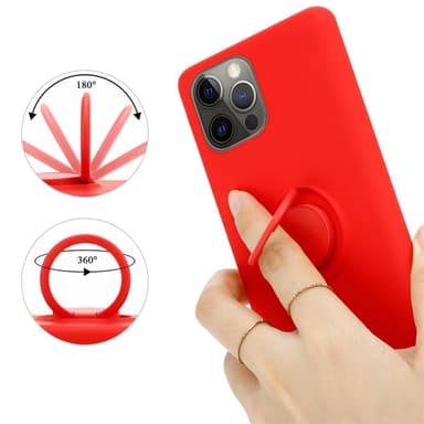 iPhone 12 PRO MAX Suojakuori Kotelo (Punainen)
