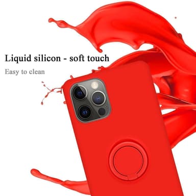 iPhone 12 PRO MAX Suojakuori Kotelo (Punainen)