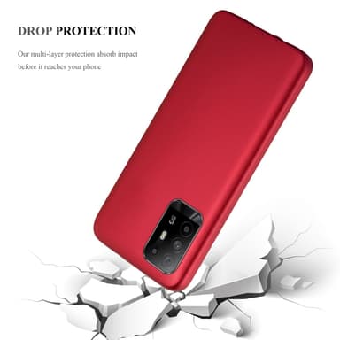 Oppo A94 5G Suojakuori Kotelo (Punainen)