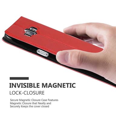 Lompakkokotelo Samsung Galaxy A8 2015 Case (Punainen)