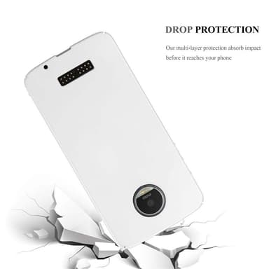 Motorola MOTO Z Suojakuori Kotelo Cover (Hopea)