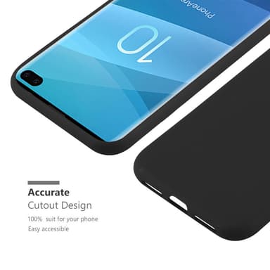 Suojakuori Samsung Galaxy S10 PLUS Kotelo (Musta)