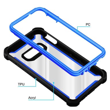 Samsung Galaxy S10e Suojakuori Kotelo (Musta)