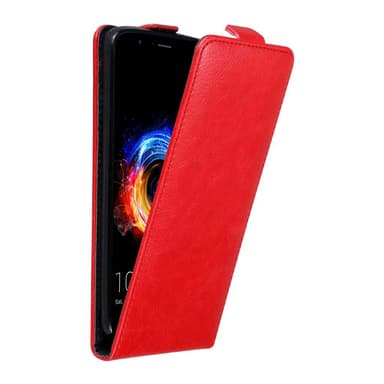 Honor 8 PRO Suojakuori Lompakkokotelo (Punainen)