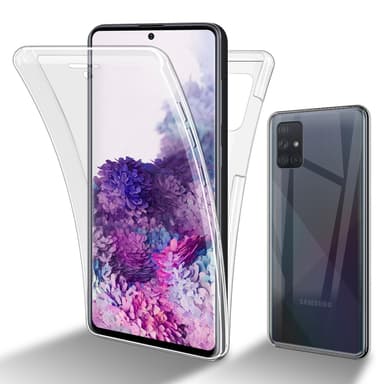 Samsung Galaxy A71 4G Suojakuori Cover (Läpinäkyvä)