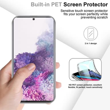 Samsung Galaxy A71 4G Suojakuori Cover (Läpinäkyvä)