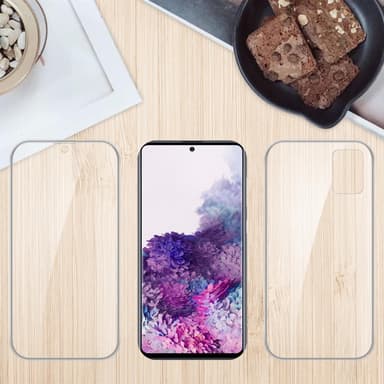 Samsung Galaxy A71 4G Suojakuori Cover (Läpinäkyvä)
