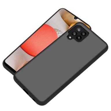 Samsung Galaxy A42 4G Suojakuori Kotelo (Musta)