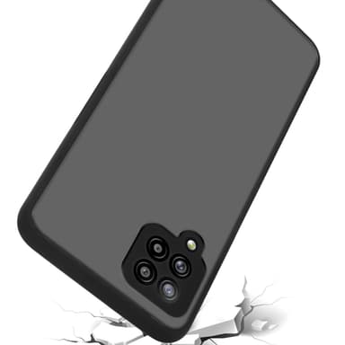 Samsung Galaxy A42 4G Suojakuori Kotelo (Musta)