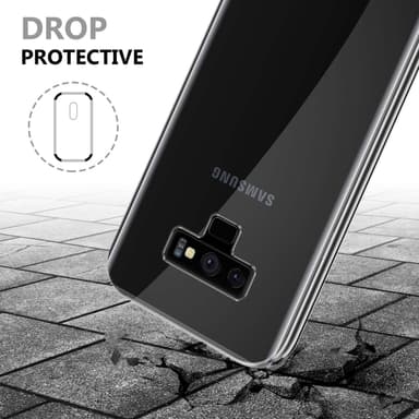 Samsung Galaxy NOTE 9 Suojakuori Cover (Läpinäkyvä)